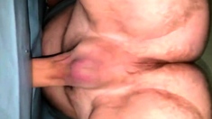 Mattress humping fuck cum inside orgasm