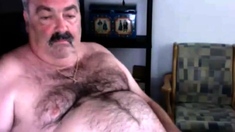 grandpa cum on cam