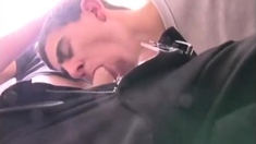 Bareback Sex in the toilet