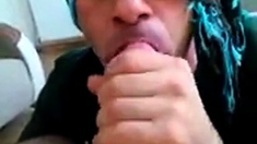 Turkish Blindfolded Blowjob Mouthful ( Turk Agza Bosalma )