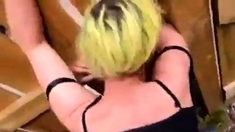 British Slag Fucked Outdoors