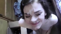 Horny Interracial Couple Fucking And Facial Cumshot