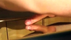 Pushups humping cum 4 orgasm