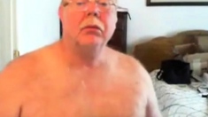 Dad Shows His Hairy Body