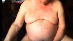 grandpa stroke on webcam