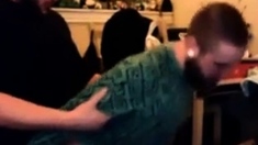Bearded friends fucking