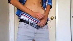 sagging wank Geil abgespritzt