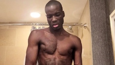 Solo Black Gay Masturbation Jerk Off