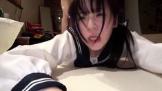 Amateur Asian Deepthroat Blowjob