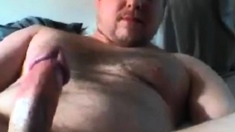 Cute Young Str8 Daddy cums on cam #36