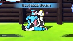 Oh So Hero! All animations i could find (Gay furry game)