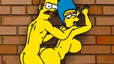 Marge Simpson real wife cheating