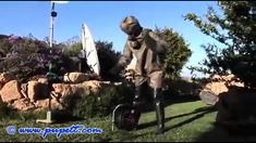 German amateur couple fucking outdoors