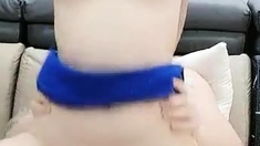 Small titted brunette amateur anal nailed at home