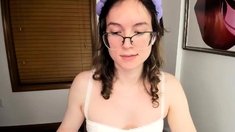 Brunette Solo Webcam Masturbation