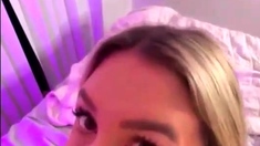 Amateur Blond Give Nice POV Blowjob