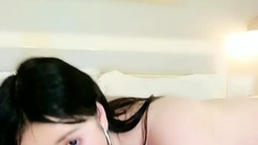 Amateur Asian girlfriend homemade hardcore action