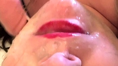 Amateur public blowjobs facial