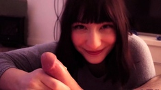 Webcam records amateur teens blowjob