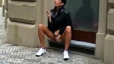 Solo webcam tranny masturbation