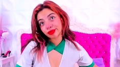 Amateur Redhead Masturbates Then Gives A Blowjob