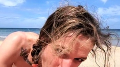 Hot amateur teen blowjob and facial HD video