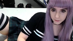 Amateur Webcam Teen Masturbates And Teases