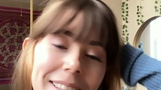 Stacked brunette goes solo toys and masturbation