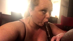 MILF POV Big Cock Blowjob