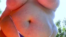 BBW White Chick Big Boobs Cam Play