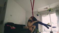 Glamour amateur striptease