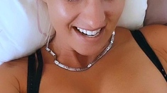 Blonde MILF with Big Boobs Playing Cam Free Porn
