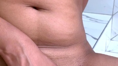 Big boobs milf masturbates with her dildo