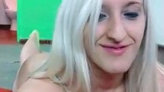 Amateur Blonde Teen Plays Solo with Toy Webcam Porn