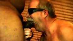Deep Throating a Big Black Cock