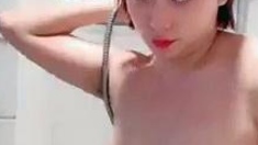 Big boobs milf masturbates with her dildo