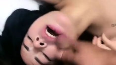 Hot Amateur Asian blowjob in my car
