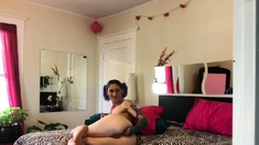 Pale amateur teen brunette Lynn Love