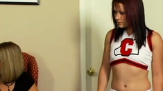 Claire's Cheerleader Spanking