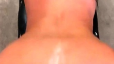 Sexy amateur masturbating and shows hot ass