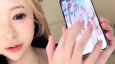 Amateur asian teen licks ass and sucks cock