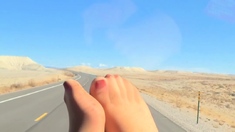 Flexible Foot Fetish Masturbating With Feet And Hands