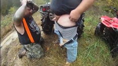 Muddy Outdoor Blowjob