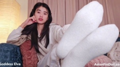 AsianFinDoll - Socks Humiliation, Beta Cuck Humiliation,