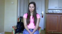 Brittney Babe In A Brutal Anal Casting Sex Tape With