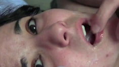 Brunette Amateur Webcam Pov Cumshot