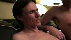Ted Shows Off His Big Cock And They Both Want To Ass Fuck It