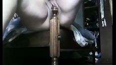 Bbw Get Down On Her Bedpost
