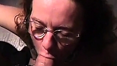 Cock Deprived Nerdy Mature